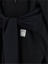 Mm6 Maison Margiela Hoodie Dress With Gloves Black