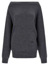 Mm6 Maison Margiela Numeric Signature Mm6 Dress Gray