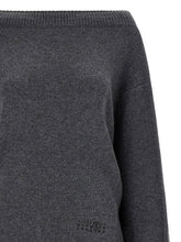 Mm6 Maison Margiela Numeric Signature Mm6 Dress Gray