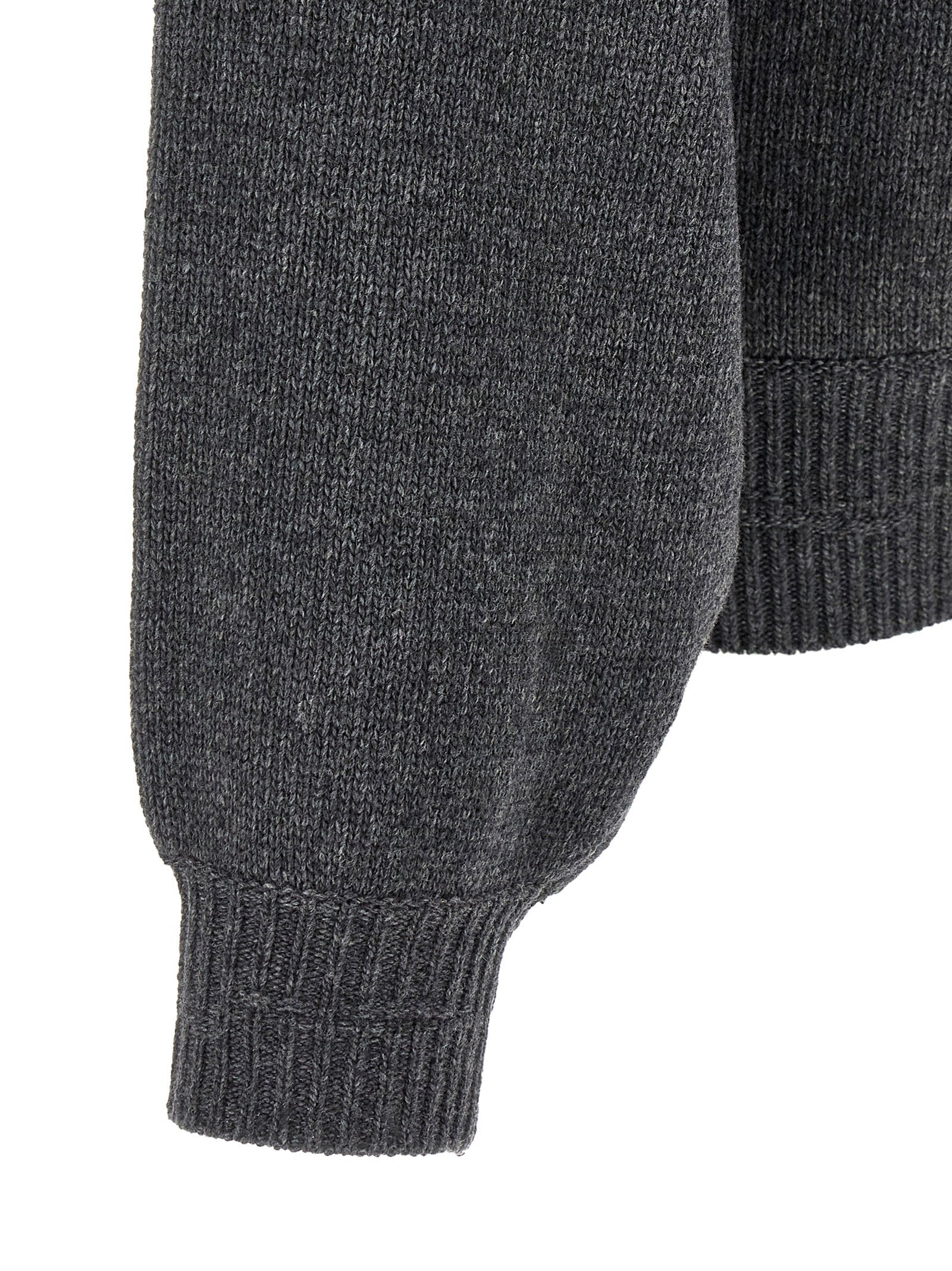 Mm6 Maison Margiela Numeric Signature Mm6 Dress Gray