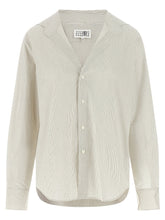 Mm6 Maison Margiela Trompe Loeil Collar Shirt Gray