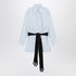 MM6 Maison Margiela Cotton Shirt with Gloves Light Blue