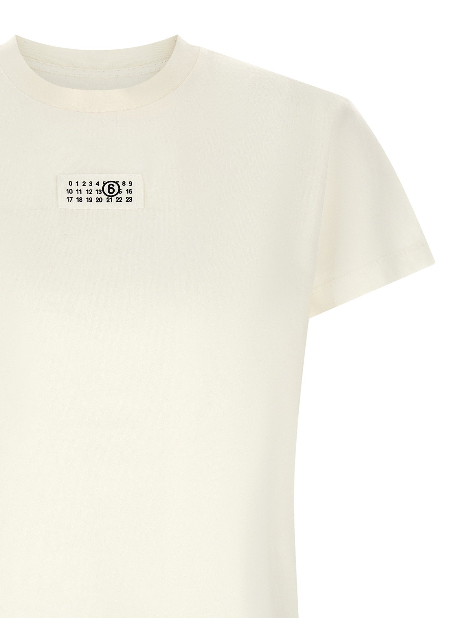 Mm6 Maison Margiela T-shirt With Logo White