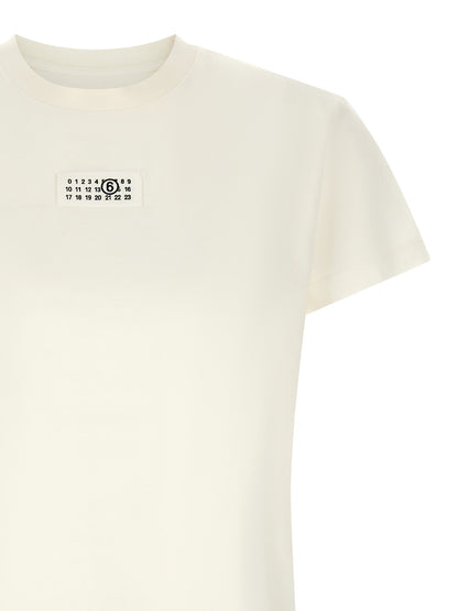 Mm6 Maison Margiela T-shirt With Logo White