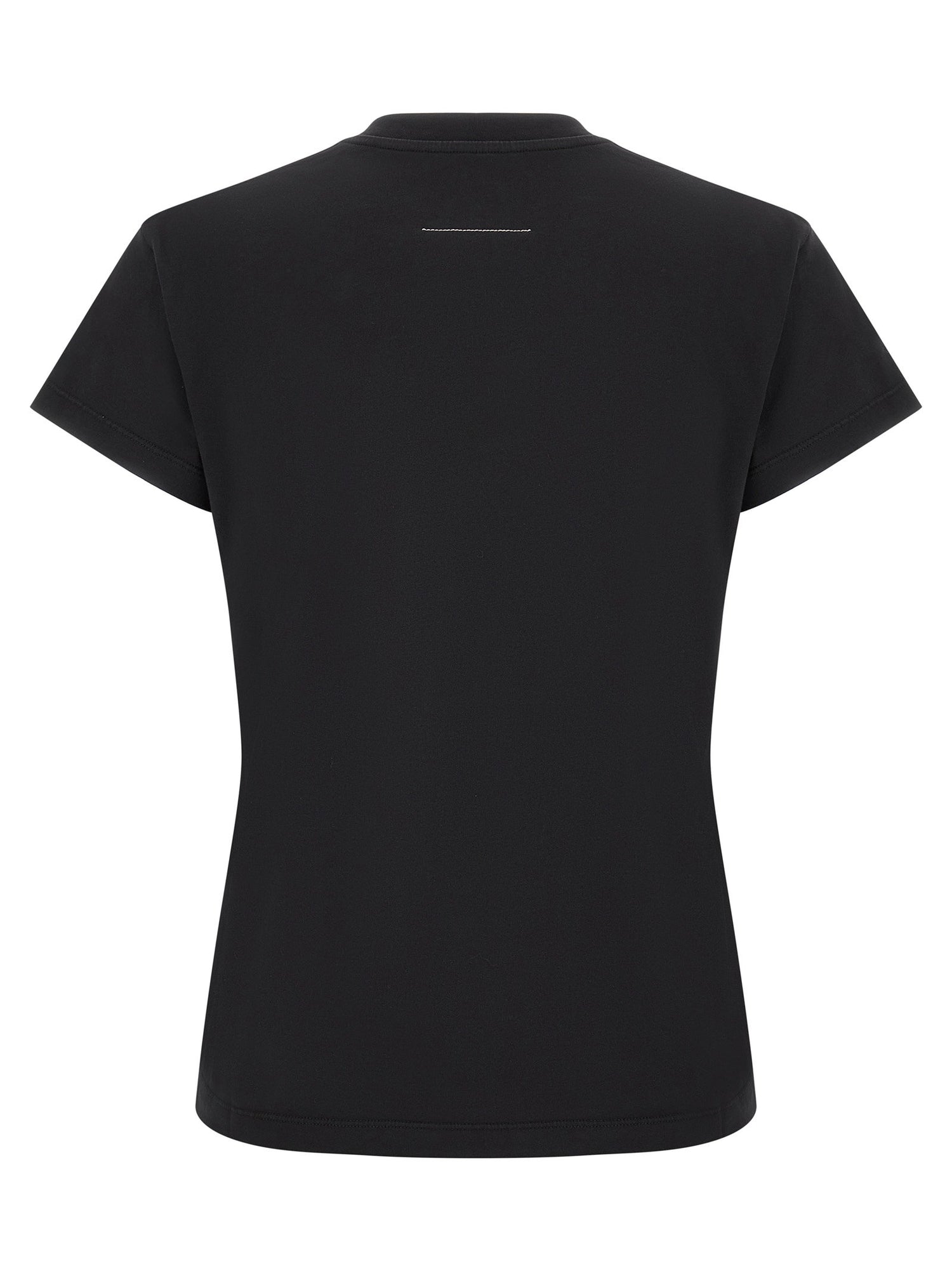 Mm6 Maison Margiela Numeric Signature Mm6 T-shirt Black