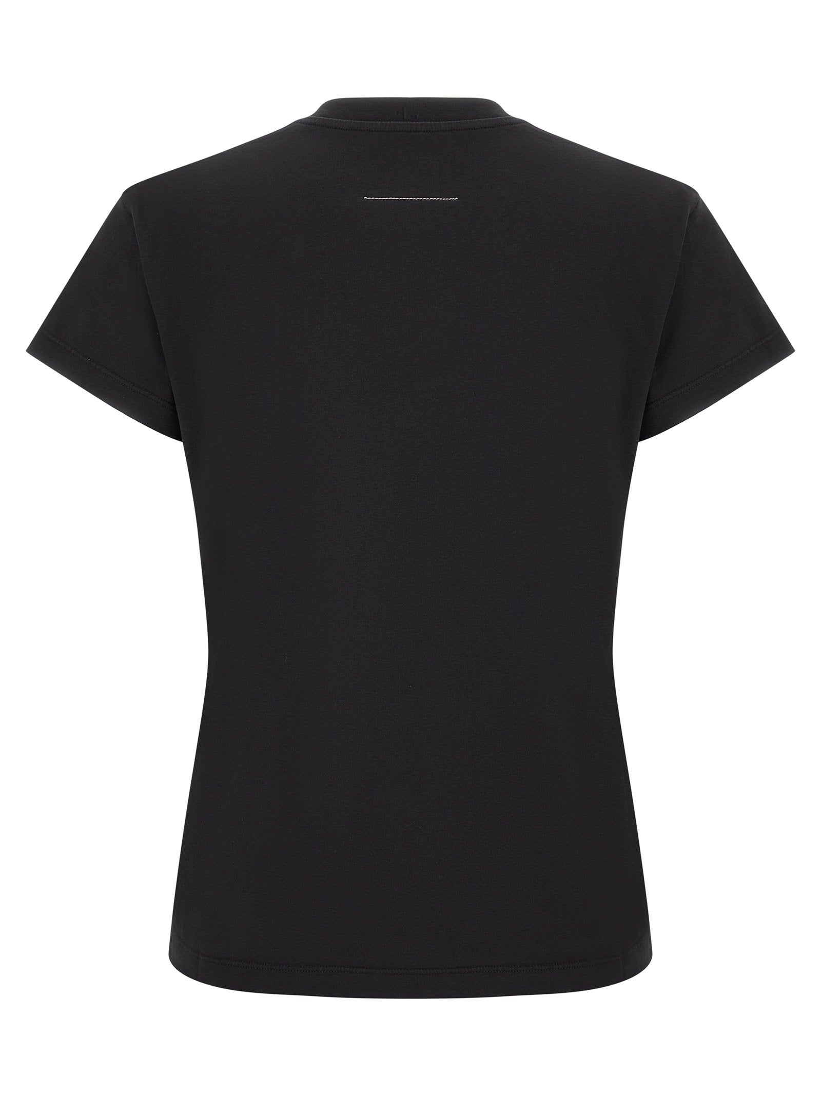 Mm6 Maison Margiela Numeric Signature Mm6 T-shirt Black