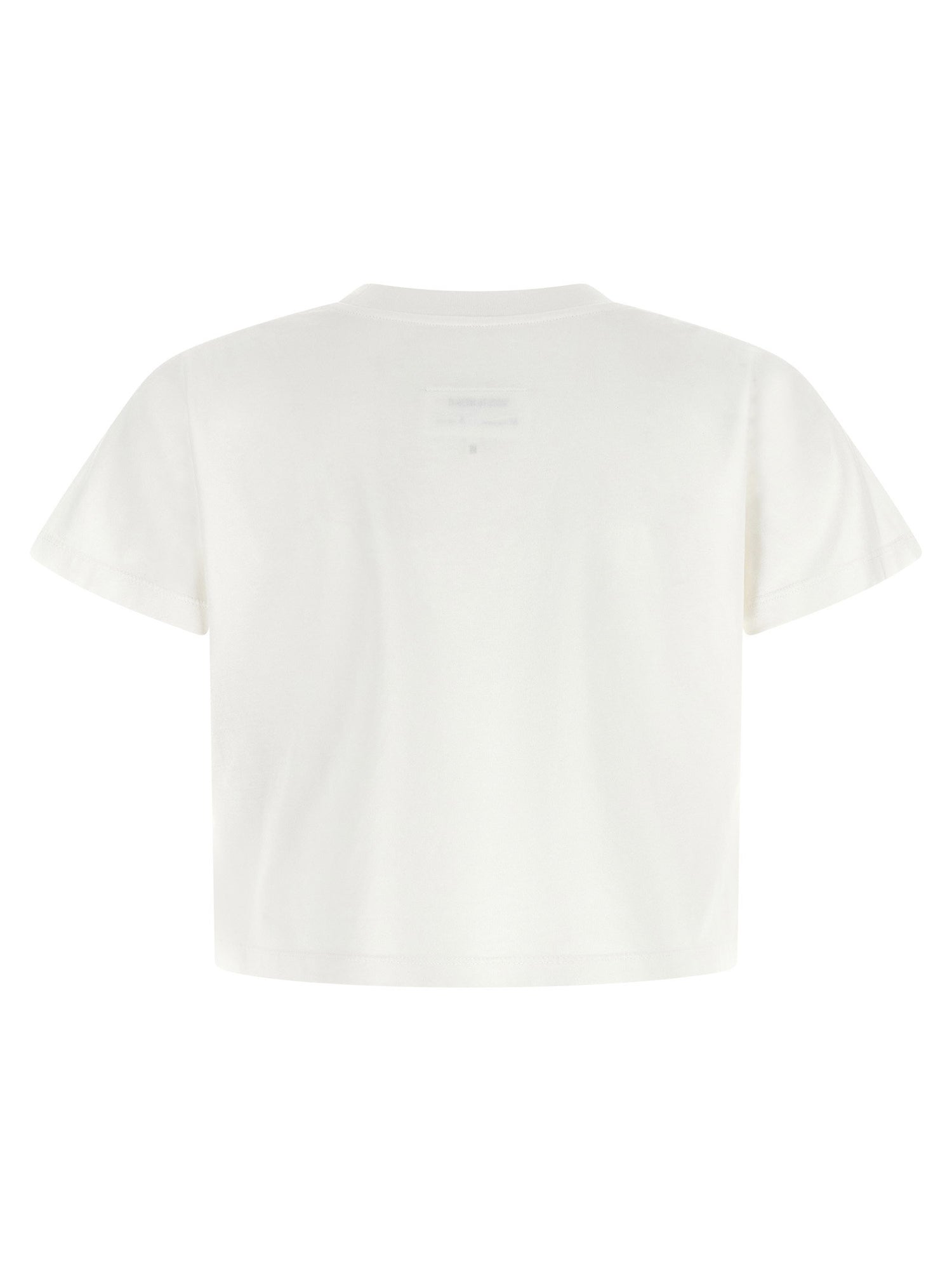 Mm6 Maison Margiela Numeric Signature Mm6 Upside Down T-shirt White