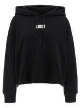 Mm6 Maison Margiela Numeric Signature Mm6 Hoodie Black  