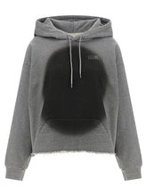 Mm6 Maison Margiela Numeric Signature Mm6 Spray Hoodie Gray