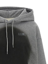Mm6 Maison Margiela Numeric Signature Mm6 Spray Hoodie Gray