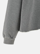 Mm6 Maison Margiela Numeric Signature Mm6 Spray Hoodie Gray