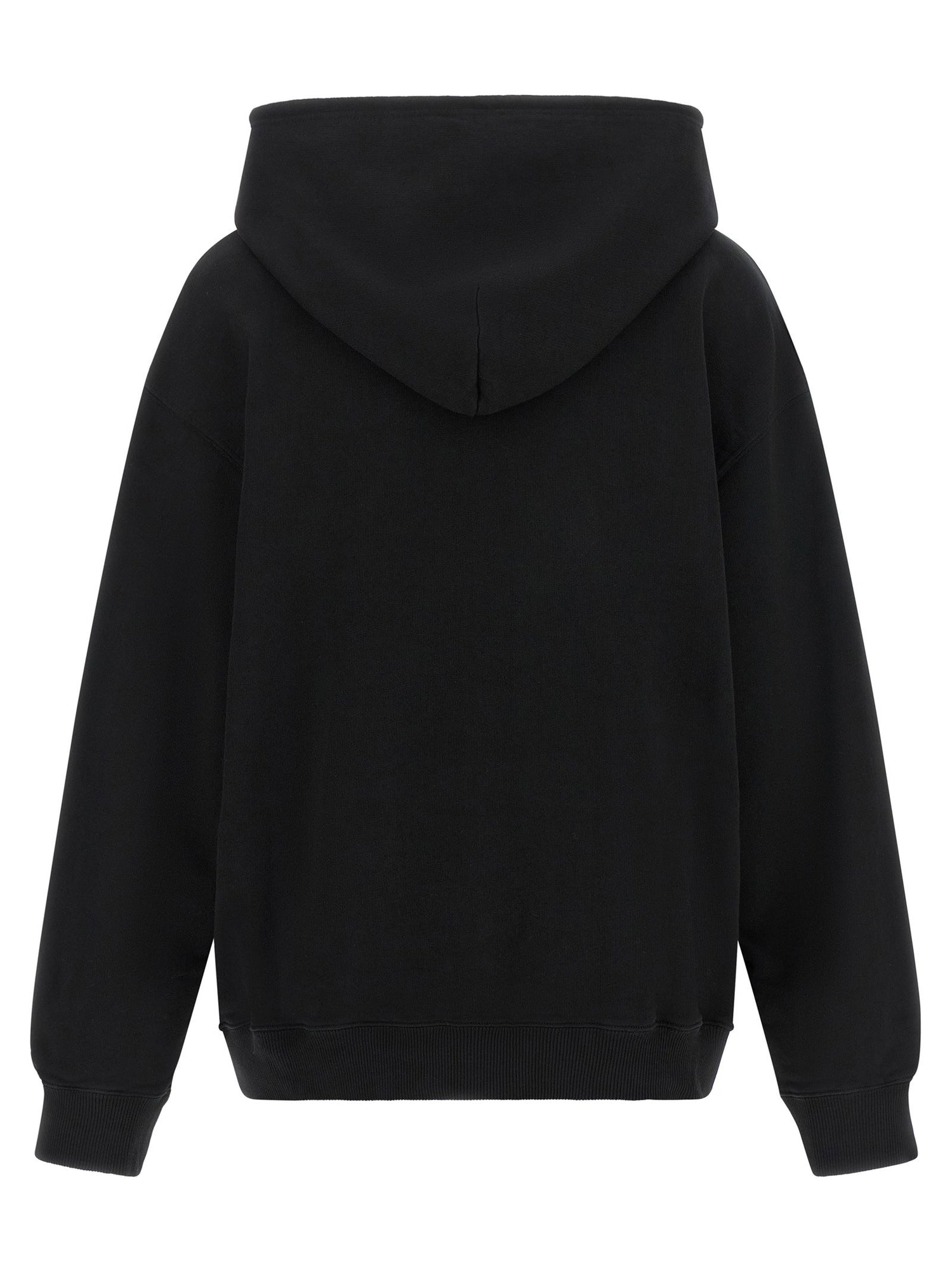 Mm6 Maison Margiela Numeric Signature Mm6 Hoodie Black