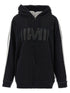 Mm6 Maison Margiela Double Front Hoodie Multicolor