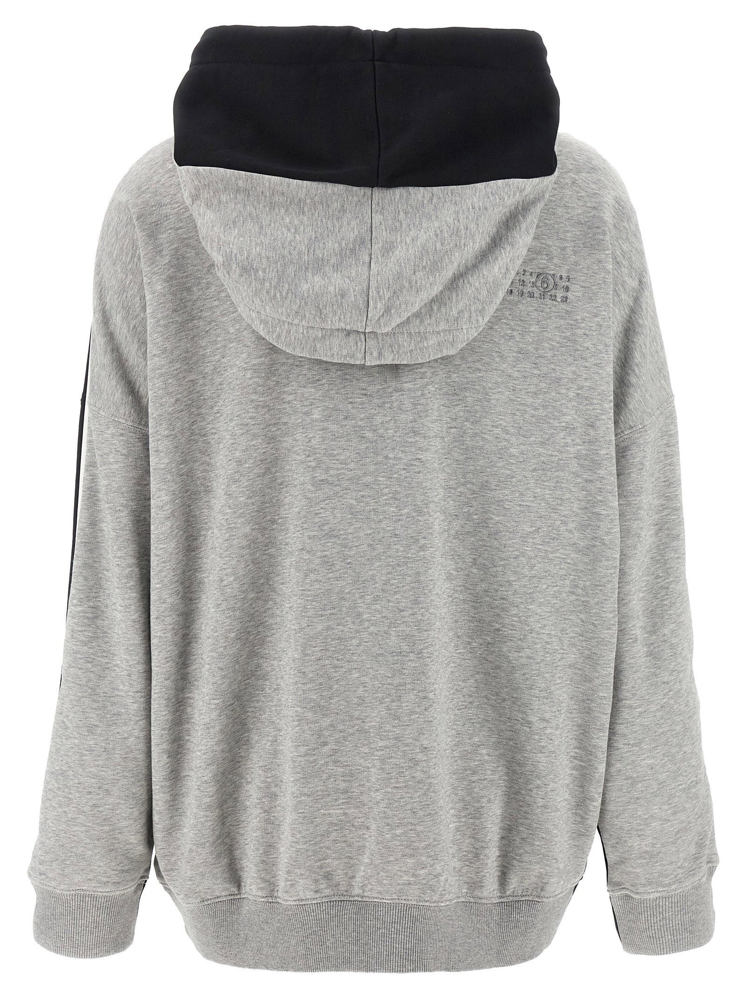 Mm6 Maison Margiela Double Front Hoodie Multicolor