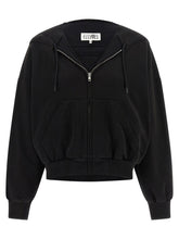 Mm6 Maison Margiela Trompe Loeil Hoodie Black