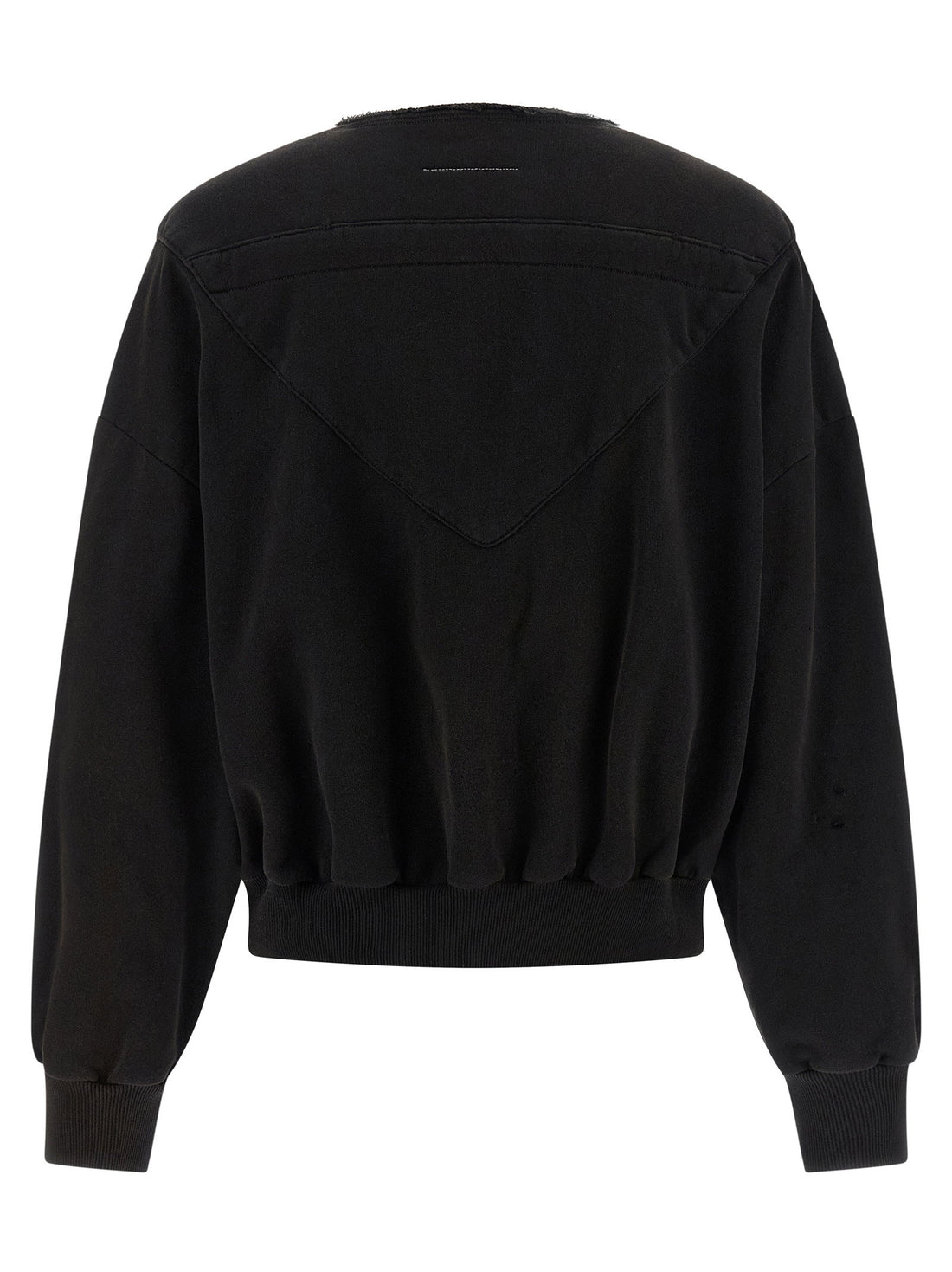 Mm6 Maison Margiela Trompe Loeil Hoodie Black