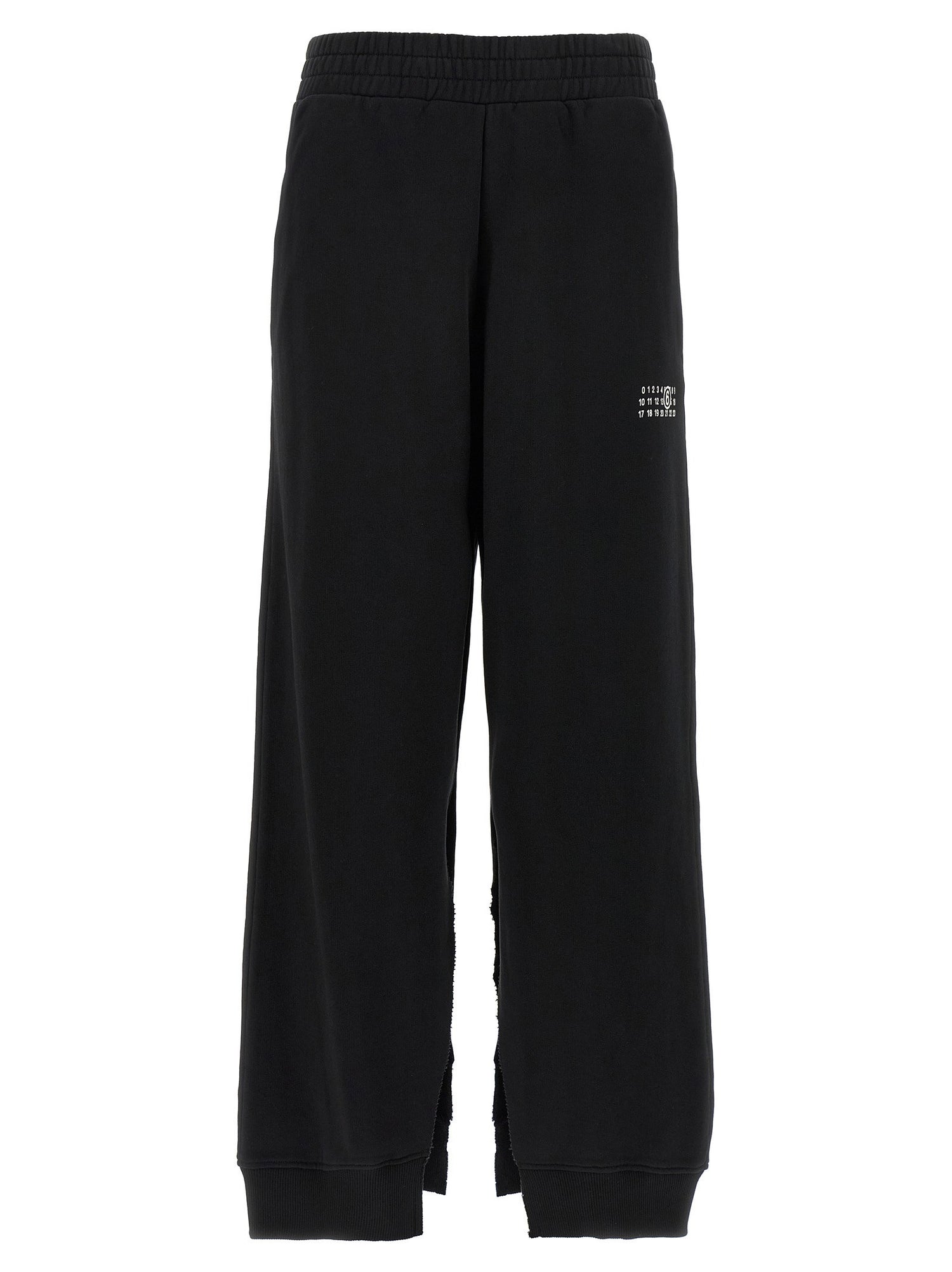 Mm6 Maison Margiela Numeric Signature Mm6 Joggers Black
