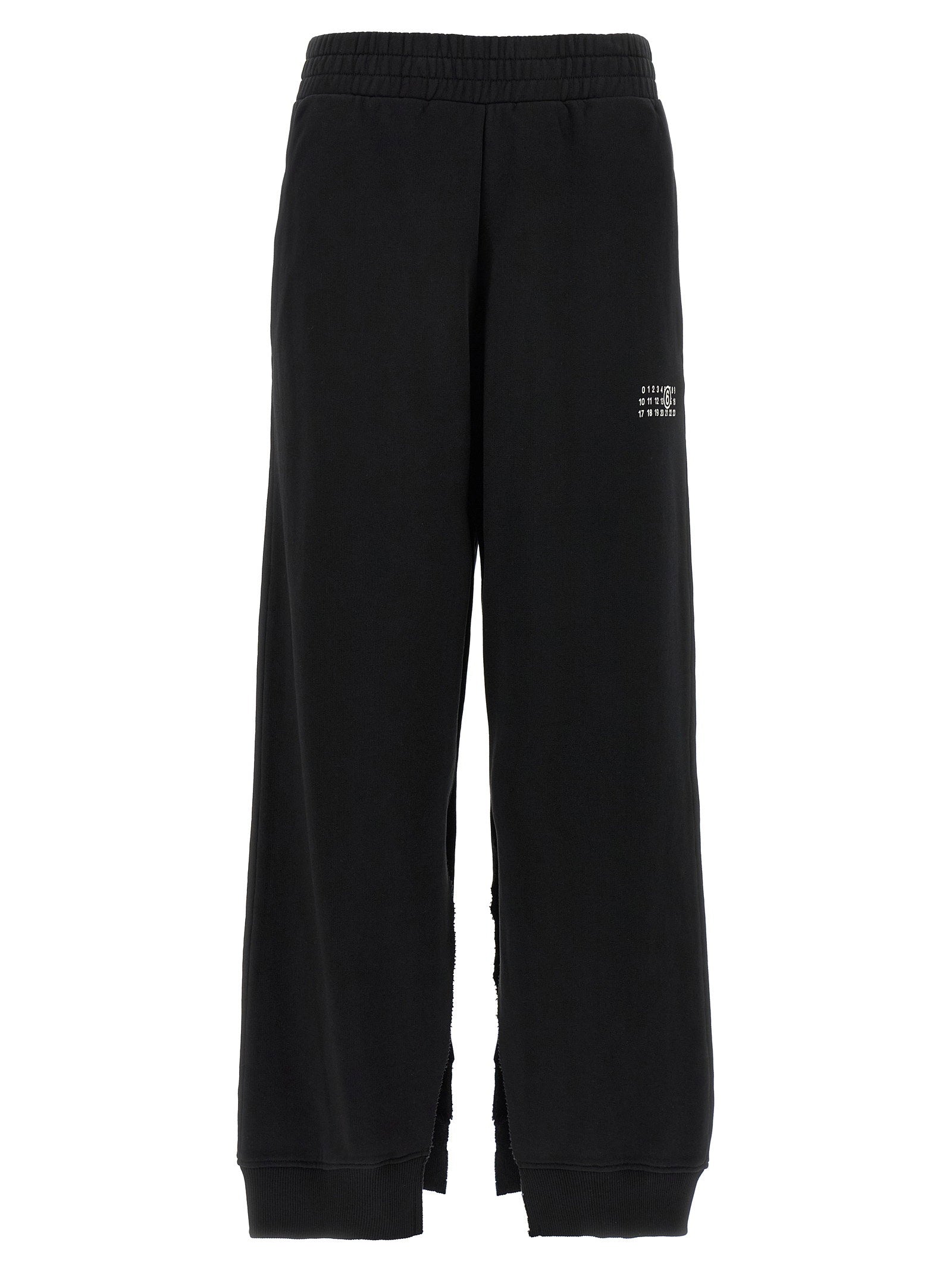 Mm6 Maison Margiela Numeric Signature Mm6 Joggers Black