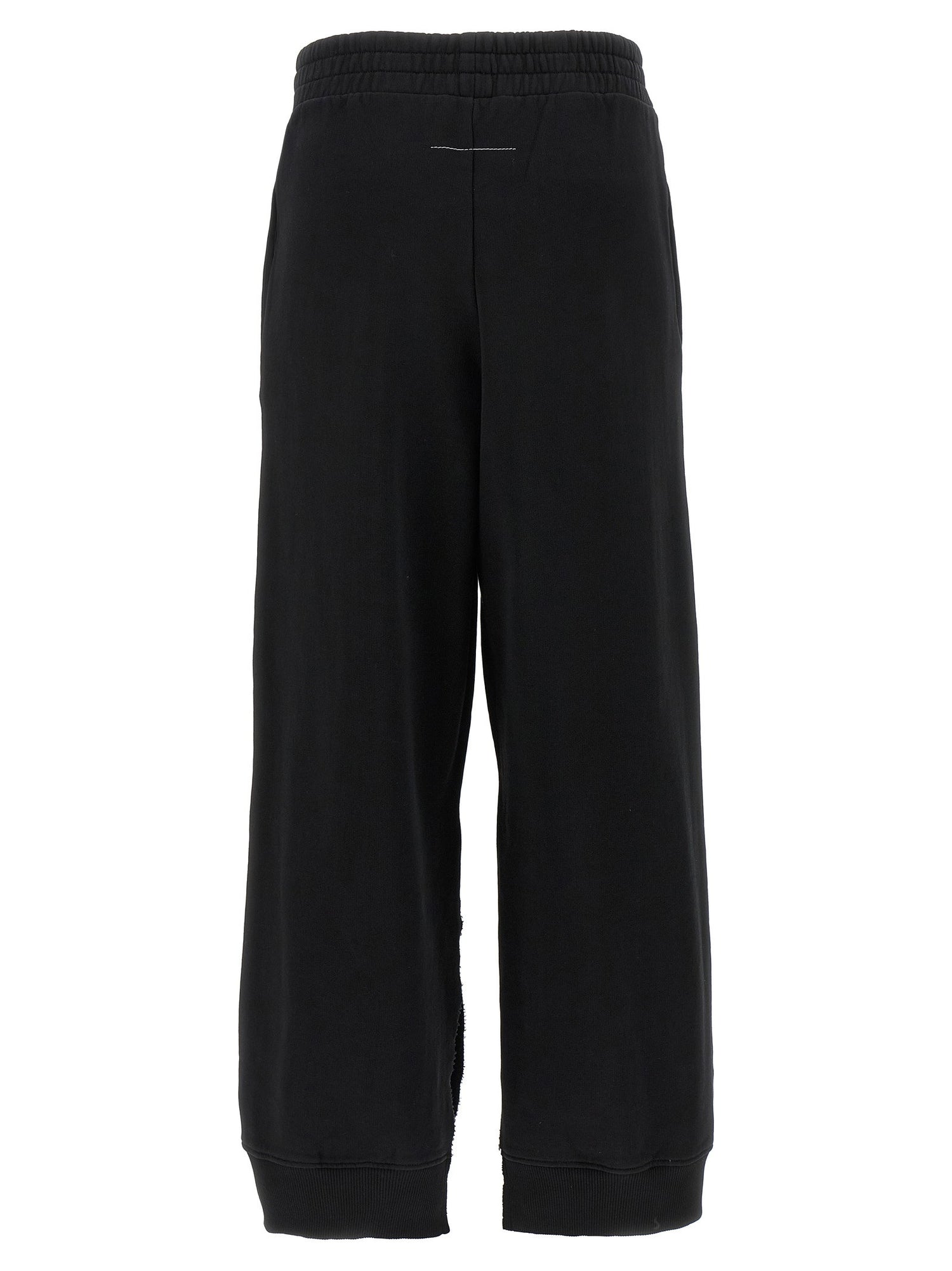 Mm6 Maison Margiela Numeric Signature Mm6 Joggers Black
