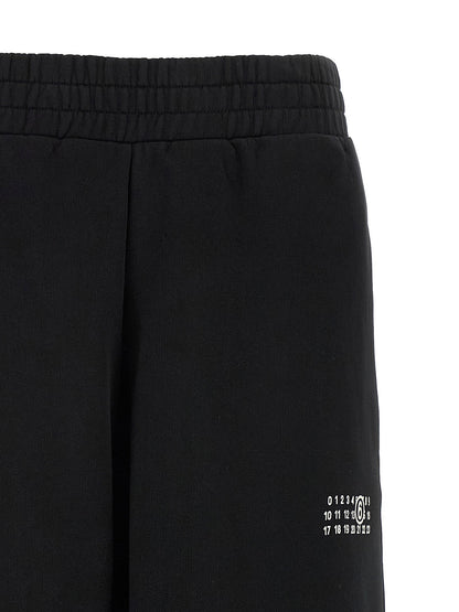 Mm6 Maison Margiela Numeric Signature Mm6 Joggers Black