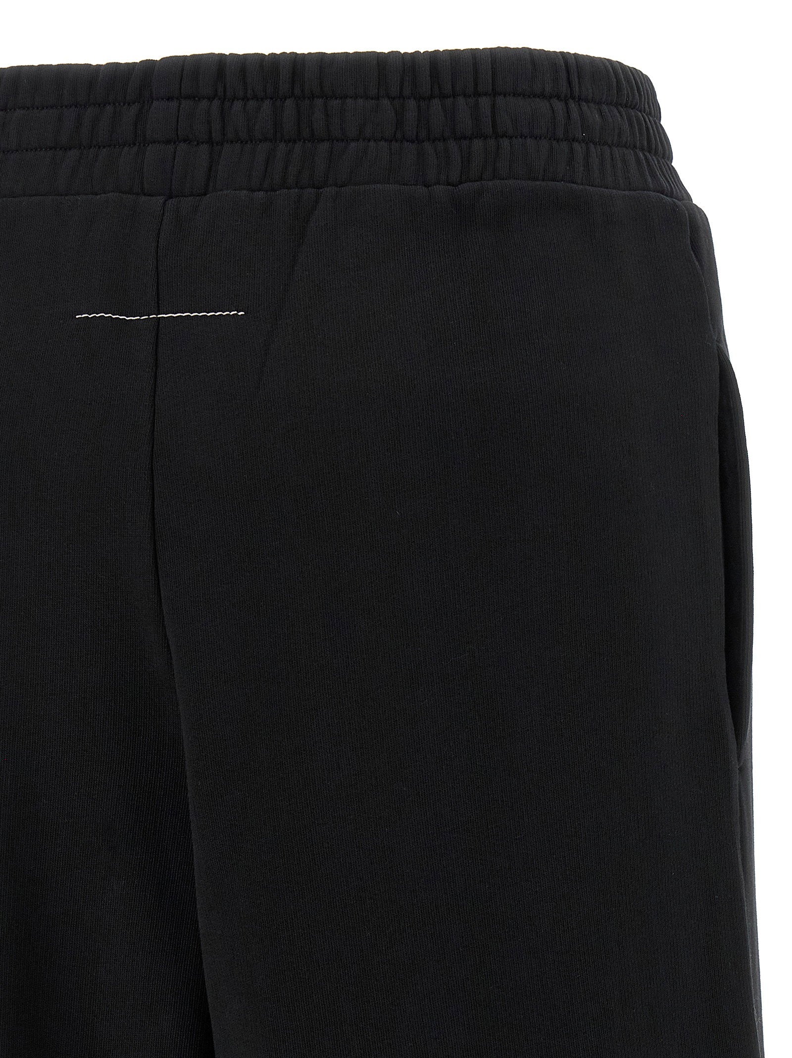 Mm6 Maison Margiela Numeric Signature Mm6 Joggers Black
