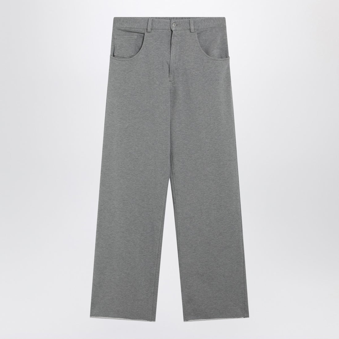 MM6 Maison Margiela Cotton Jogger Trousers Grey