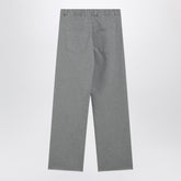 MM6 Maison Margiela Cotton Jogger Trousers Grey