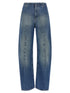 Mm6 Maison Margiela Vertical Pinch Jeans Blue