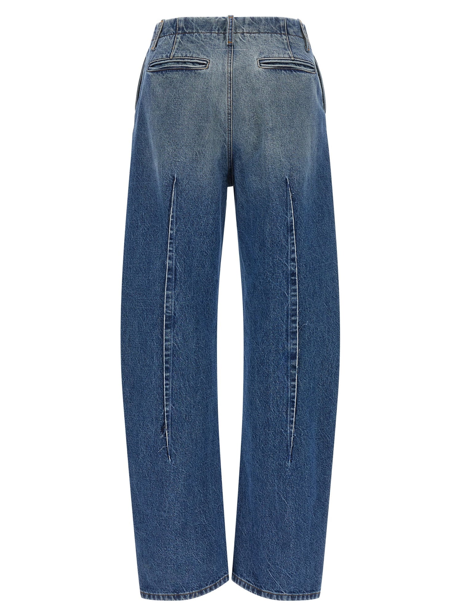 Mm6 Maison Margiela Vertical Pinch Jeans Blue