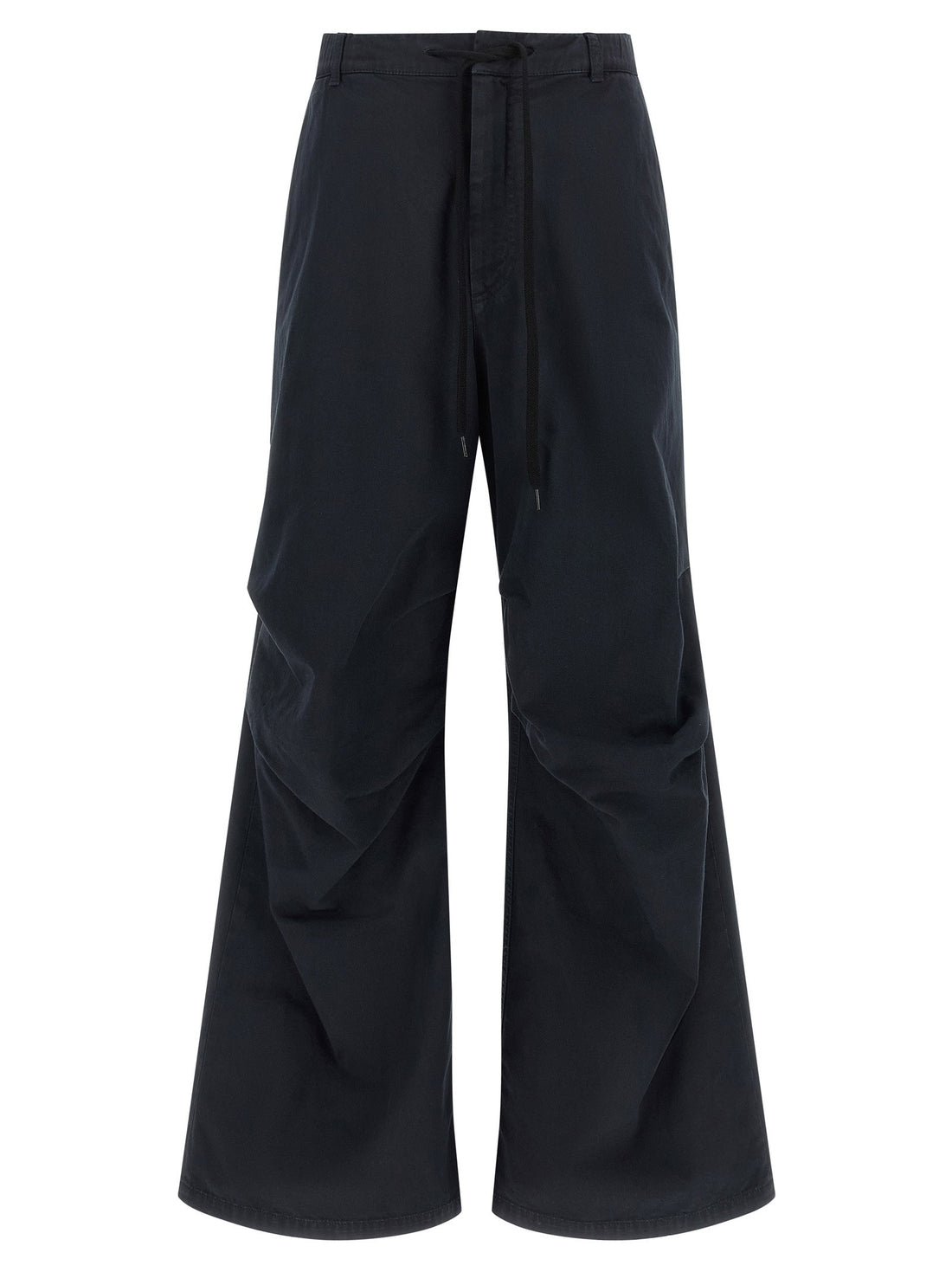 Mm6 Maison Margiela White Stitch Line Pants Blue