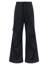 Mm6 Maison Margiela White Stitch Line Pants Blue