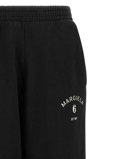 Mm6 Maison Margiela Split Joggers Black