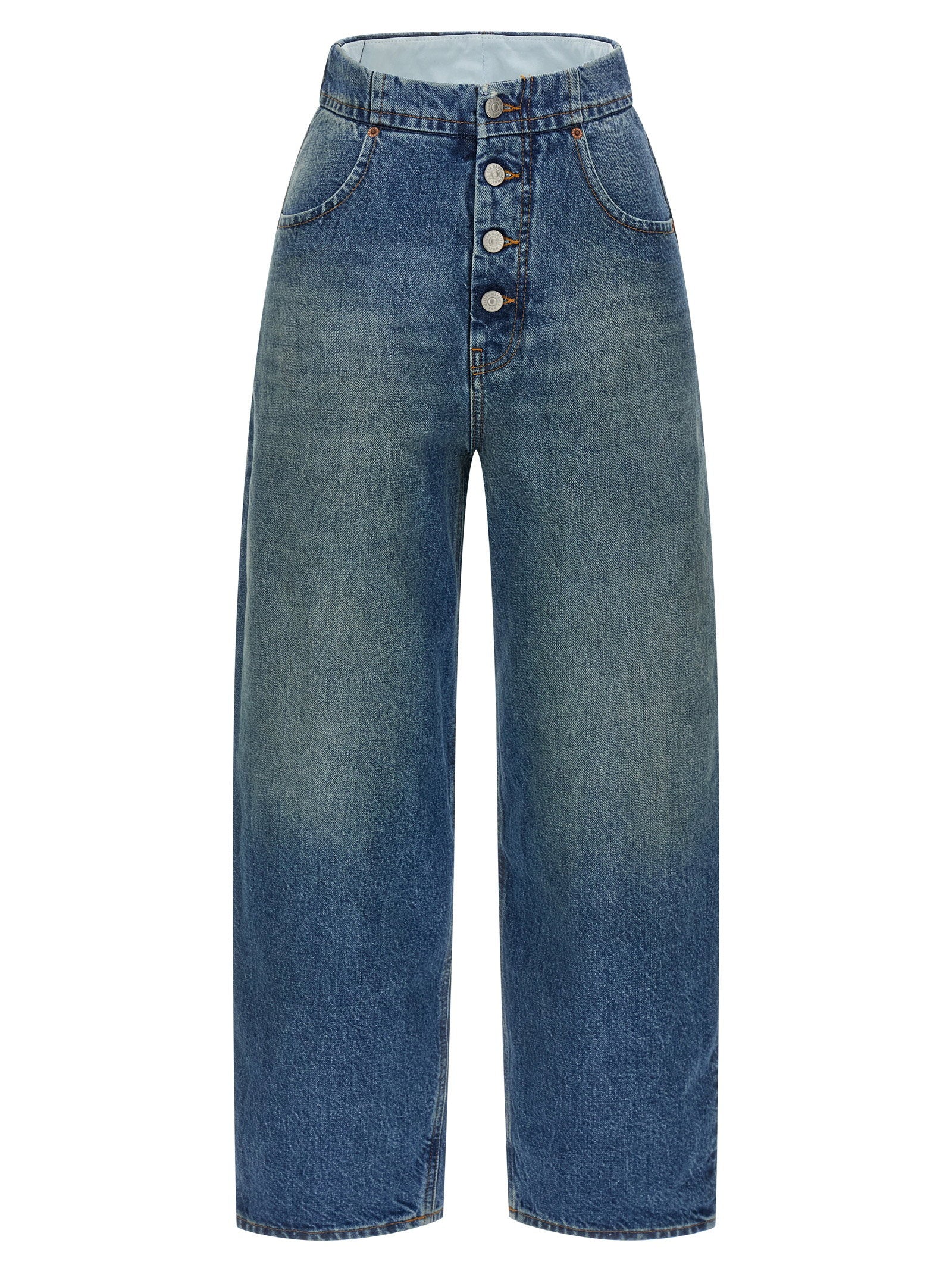 Mm6 Maison Margiela Straight Leg Jeans Light blue