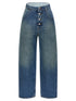 Mm6 Maison Margiela Straight Leg Jeans Light blue