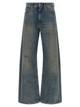 Mm6 Maison Margiela Jeans Wide-leg Blue