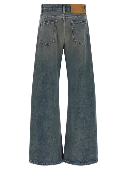Mm6 Maison Margiela Jeans Wide-leg Blue
