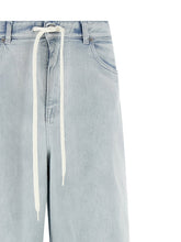 Mm6 Maison Margiela Drawstring Jeans Light blue