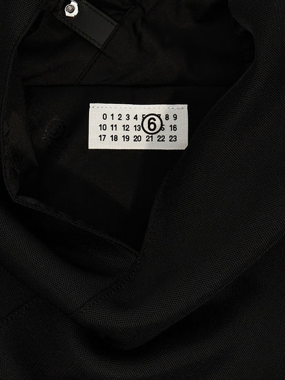 Mm6 Maison Margiela Classic Japanese Shoulder Bag Black