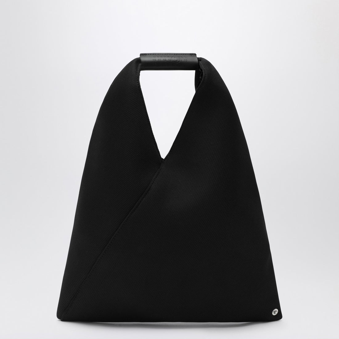 MM6 Maison Margiela Japanese Small Mesh Leather-Handled Bag Black