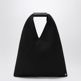 MM6 Maison Margiela Japanese Small Mesh Leather-Handled Bag Black