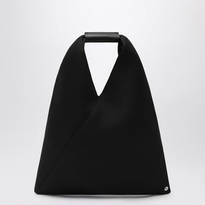 MM6 Maison Margiela Japanese Small Mesh Leather-Handled Bag Black