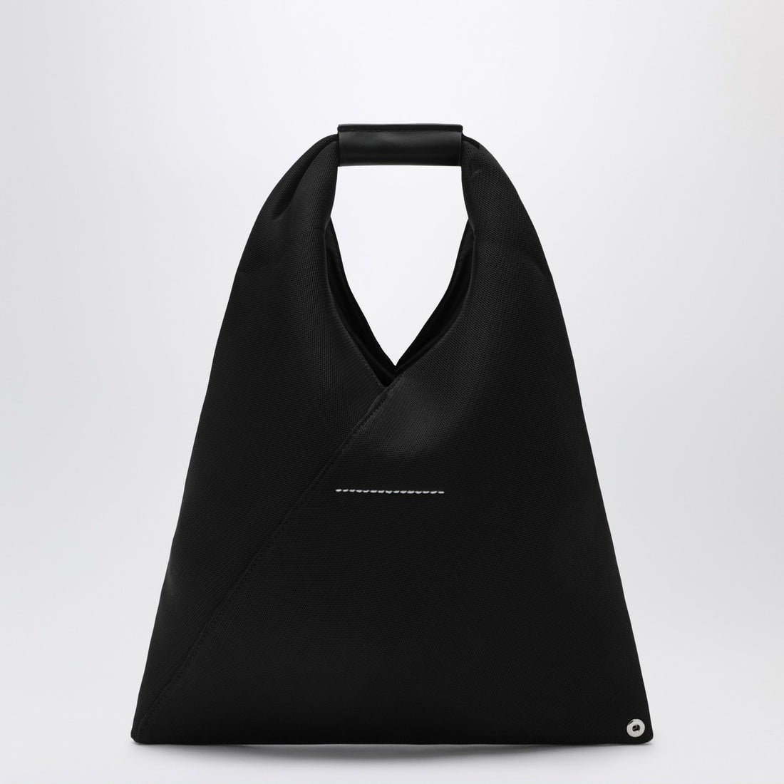 MM6 Maison Margiela Japanese Small Mesh Leather-Handled Bag Black