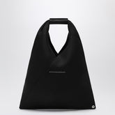 MM6 Maison Margiela Japanese Small Mesh Leather-Handled Bag Black