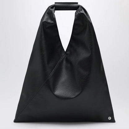 MM6 Maison Margiela Small Japanese Bag In Black Eco Leather