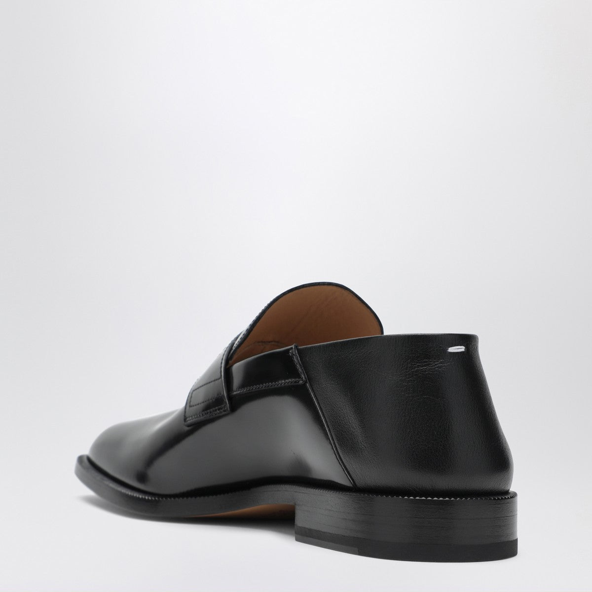 Maison Margiela Tabi Leather Loafers Black