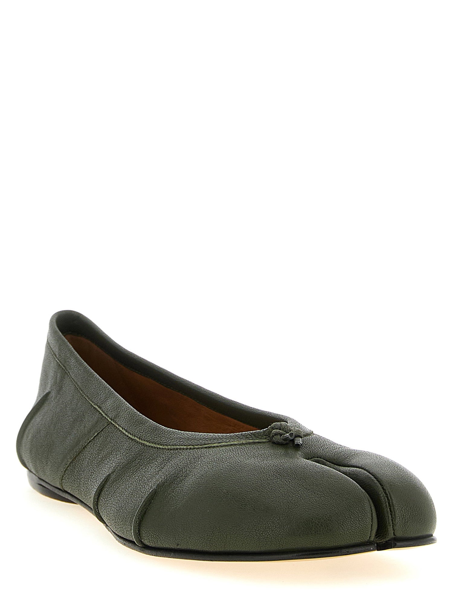 Maison Margiela Tabi New Ballet Flats Green