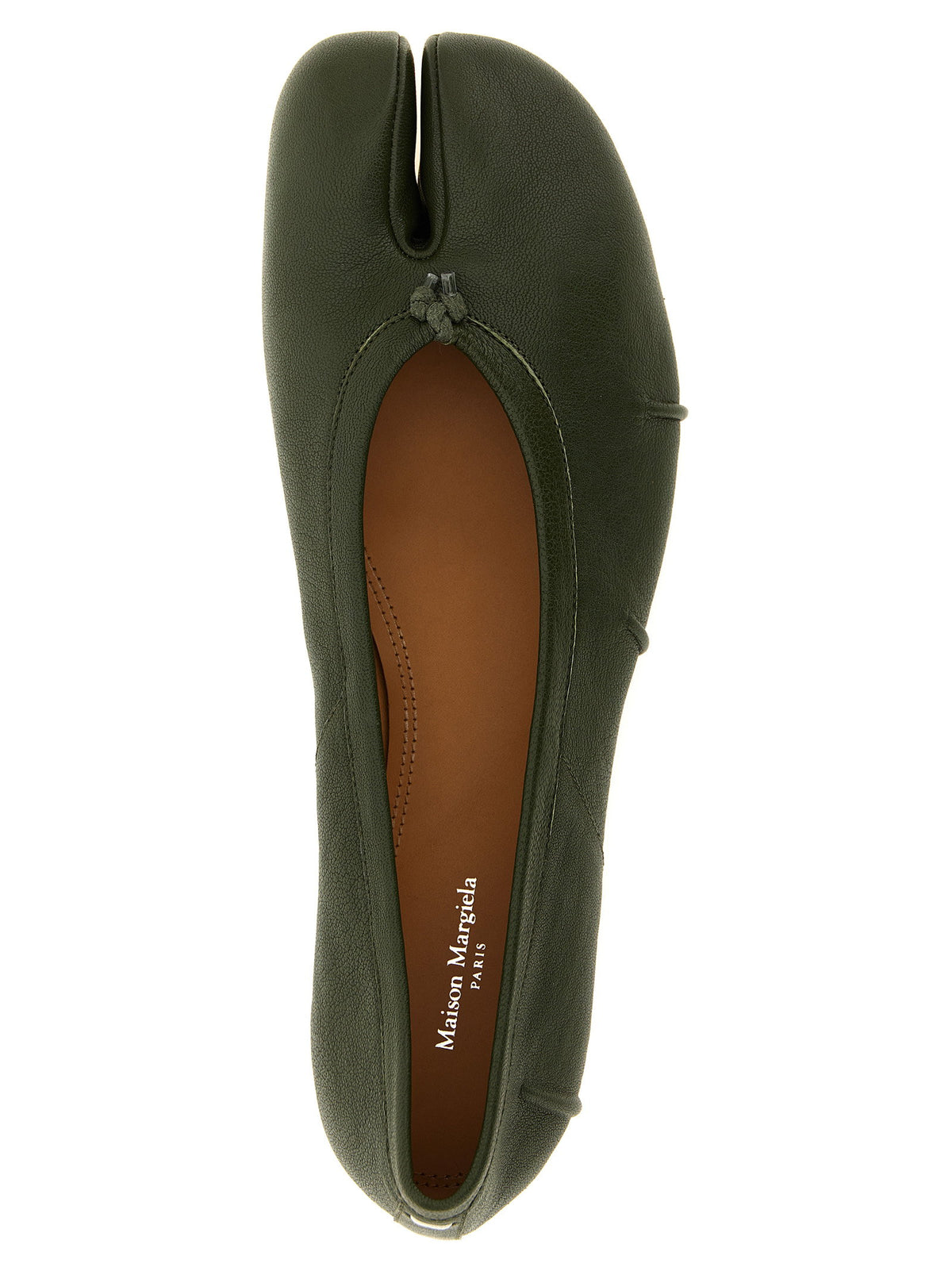 Maison Margiela Tabi New Ballet Flats Green