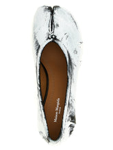 Maison Margiela Tabi Heeled Ballet Flats White/black