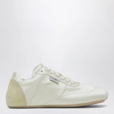 MM6 Maison Margiela Factory Sneaker In White Satin