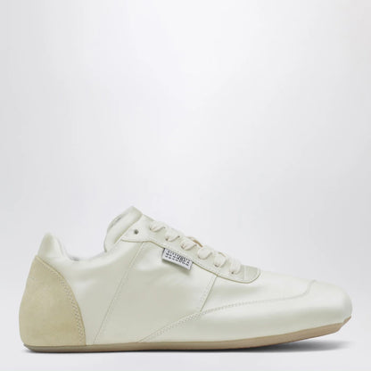 MM6 Maison Margiela Factory Sneaker In White Satin